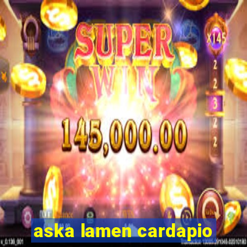 aska lamen cardapio